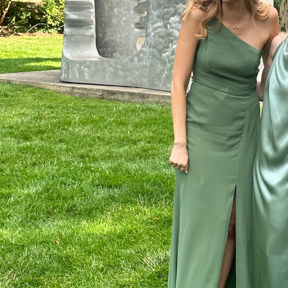 Elegant Green Women's Dress